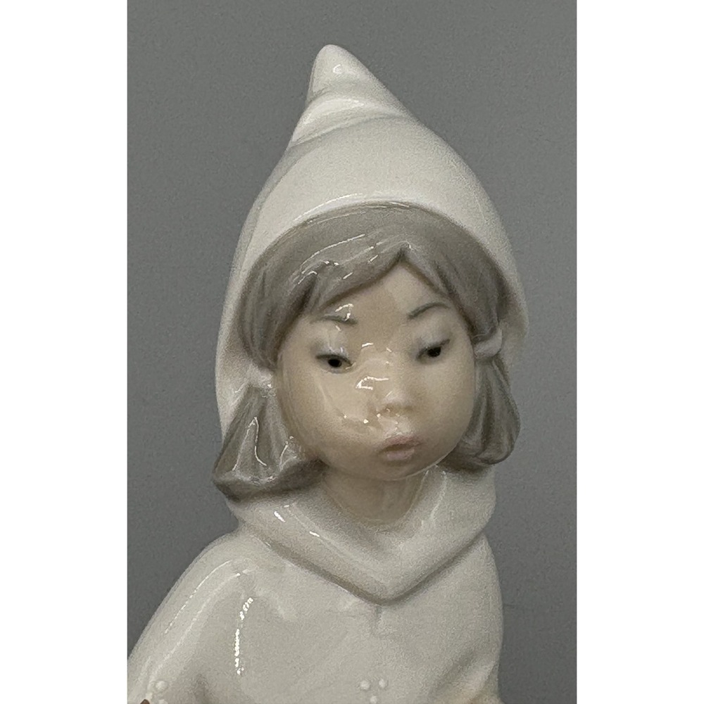 Vintage Lladro Figurine Shepherdess with Rooster 2001 Retired 4677 Made in Spain - Picture 13 of 16